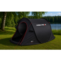 High Peak Vision 2 pop-up tent zwart