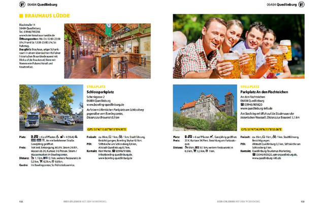 Product afbeelding Reisemobil Stellplatzf&uuml;hrer Urige Brauereien Bier-Erlebnis mit dem Wohnmobil 1