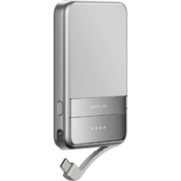 EcoFlow Magnetische Powerbank RAPID 5.000 m Ah silber