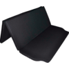 Opened black foldable seat cushion