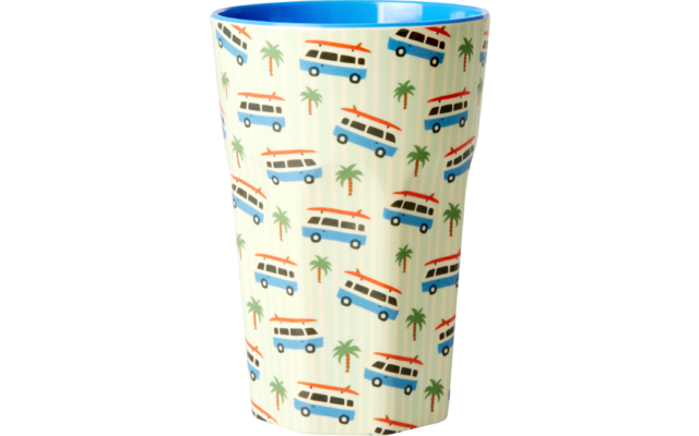 Bicchiere in melamina Rice Cars Print Tall