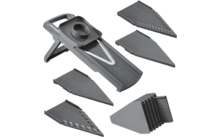 Metaltex Slice-V Universalreibe mit 5 auswechselbare Einsätze