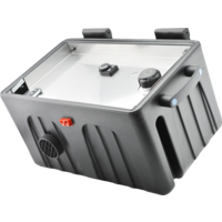 Riscaldatore per tende da tetto Pundmann con serbatoio e batteria AGM