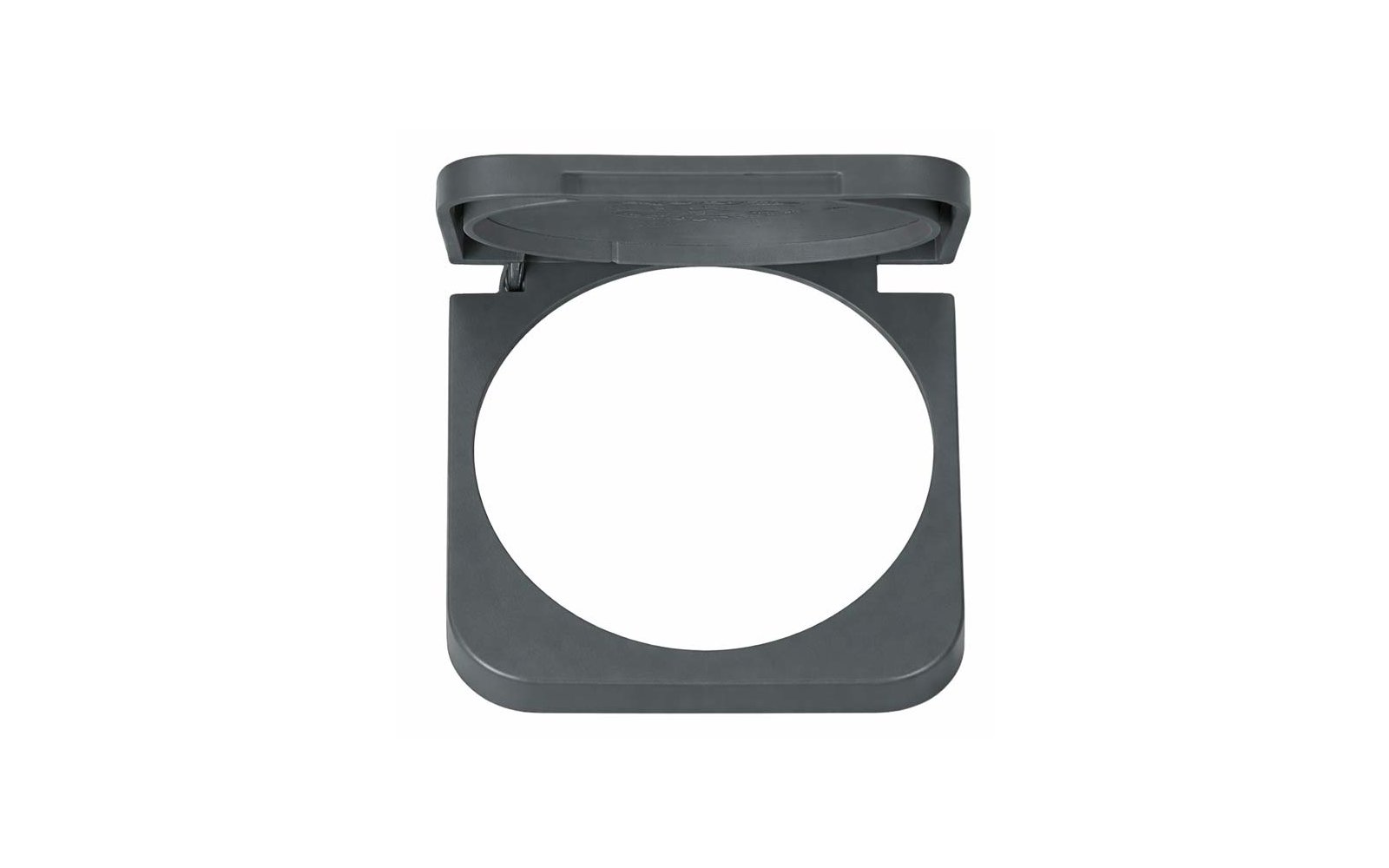 Produktbild Inprojal System 10.000 Klappdeckel federunterst&uuml;tzt f&uuml;r Steckdose 1