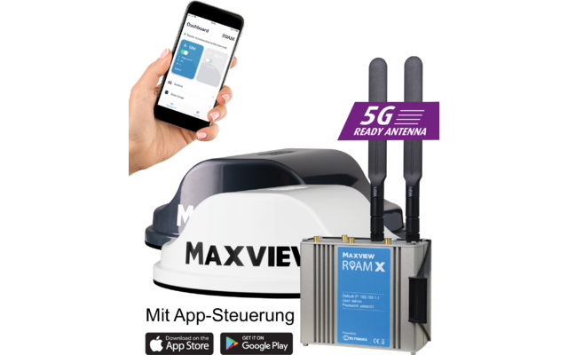 Maxview LTE/WiFi Antenne Roam X weiß