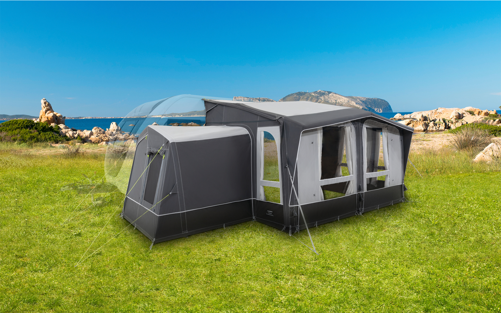 Product image Dometic All-Season Air Tall side extension for motorhome awning 1