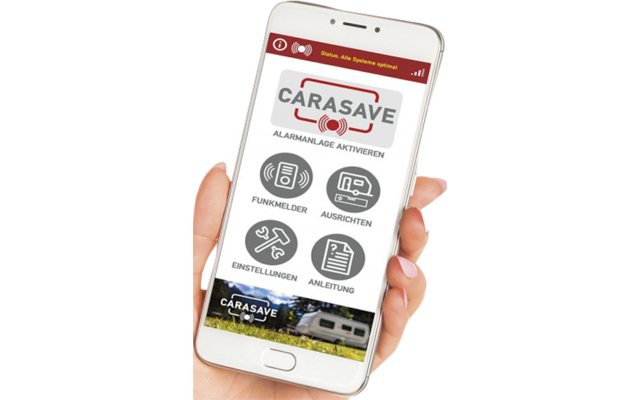 CaraSave Alarmsystem Zentrale Version 2.0 mit GPS-Funktion