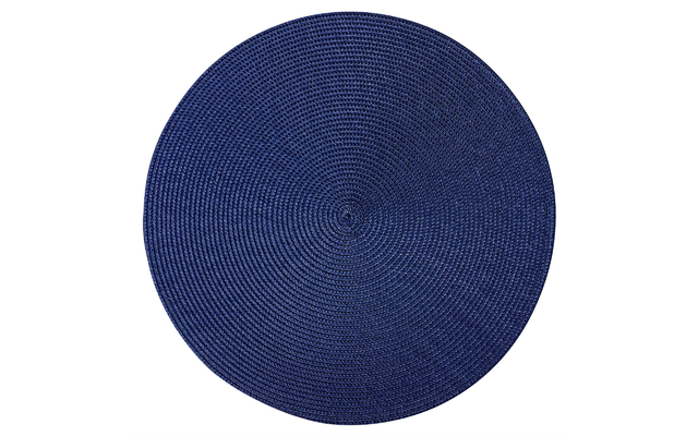 Westmark Circle Tischset 4 Stück rund 38 cm blau