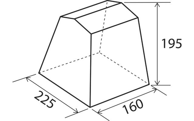 Produktbild Brunner Storage Plus Ger&auml;tezelt Satteldach mit Stahlgest&auml;nge 1