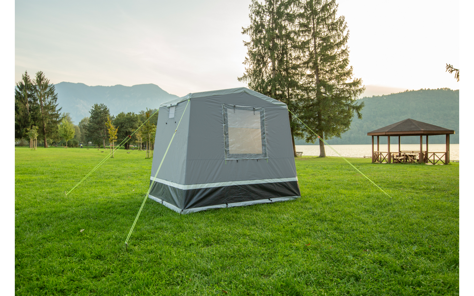 Produktbild Brunner Storage Plus Ger&auml;tezelt Satteldach mit Stahlgest&auml;nge 1