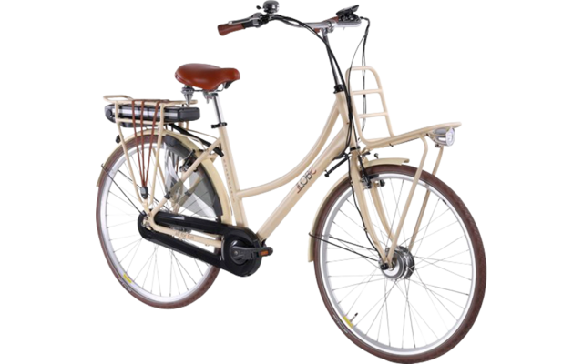 Llobe Rosendaal 3 Lady City E-Bike 28 pollici beige 15,6 Ah