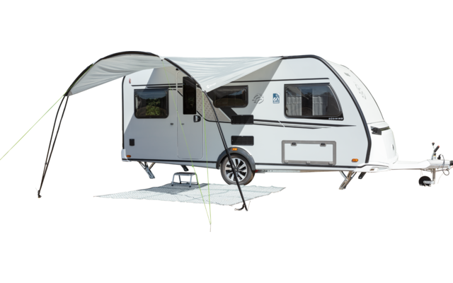 Berger universal awning for caravans, buses and tents