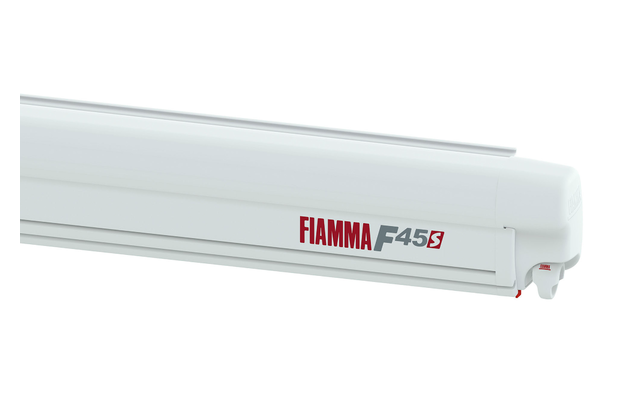 Fiamma F45s Polar White awning right-hand drive 350 gray
