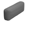 One Bar Element 2 I-R&uuml;ckenlehnenbezug Dark Grey