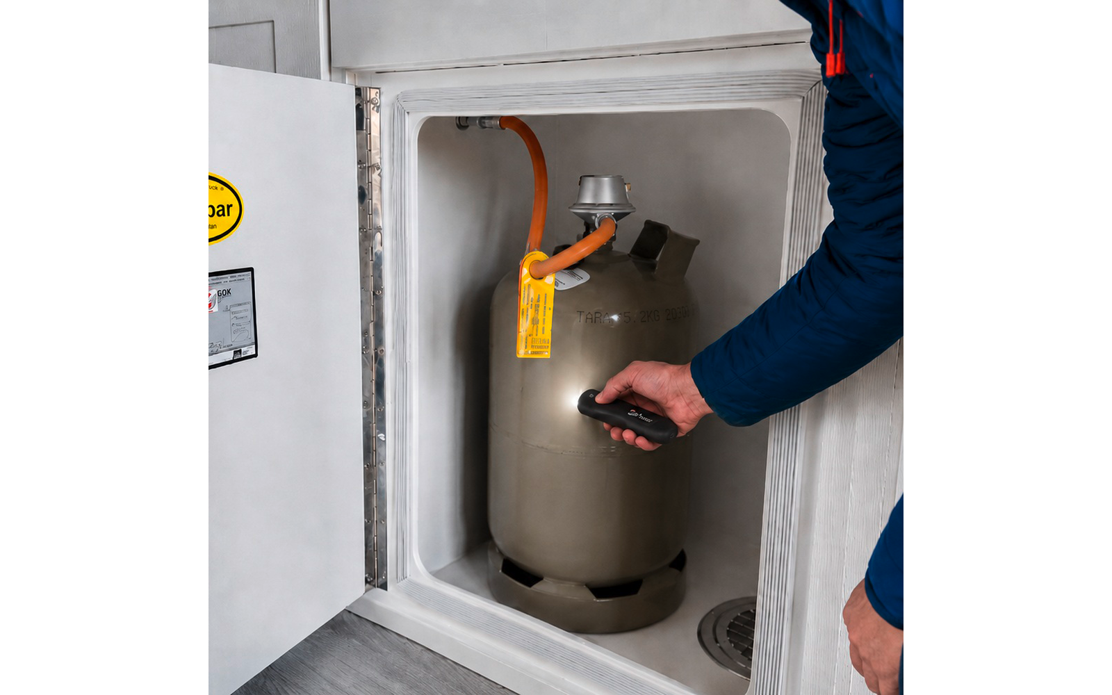 Imagen del producto Indicador de nivel Berger CH410 Gascontrol para botellas de gas 1