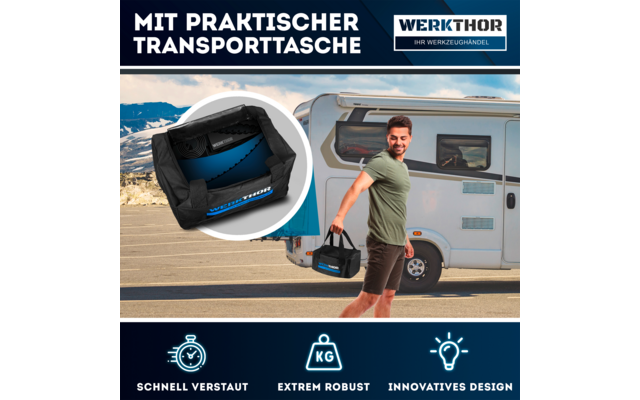 Produktbild Werkthor Auffahrkeile bis zu 13,5 Tonnen inklusive Transporttasche Gr&ouml;&szlig;e  1