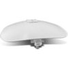 White car driver's sun visor with attached rotating clip