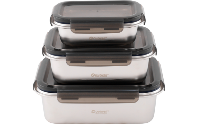 Outwell Camper Foodbox Set 9-piece bread boxes / storage boxes