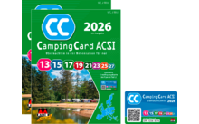 Guide des Campings ACSI 2026 avec carte de réduction CampingCard