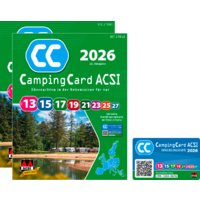 ACSI Campingführer 2026 mit CampingCard Ermäßigungskarte (Deutsch)