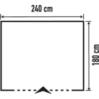 Tienda multiusos hinchable Positano Air 4 Season Berger
