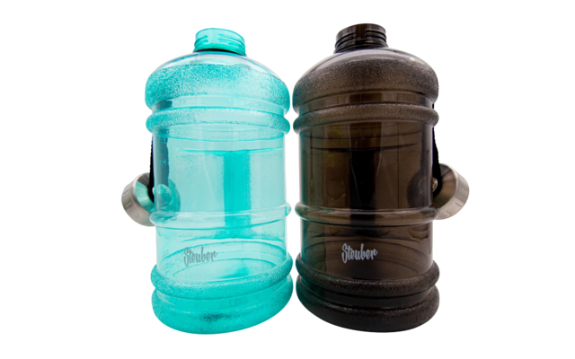 Steuber sports water bottle 2 liters black