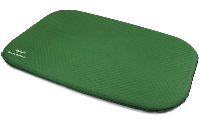 Green rectangular mat with rounded corners on white background