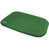 Green rectangular mat with rounded corners on white background