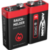 Ansmann Alkaline E Block Rauchmelder Batterie 9V 2 Stück