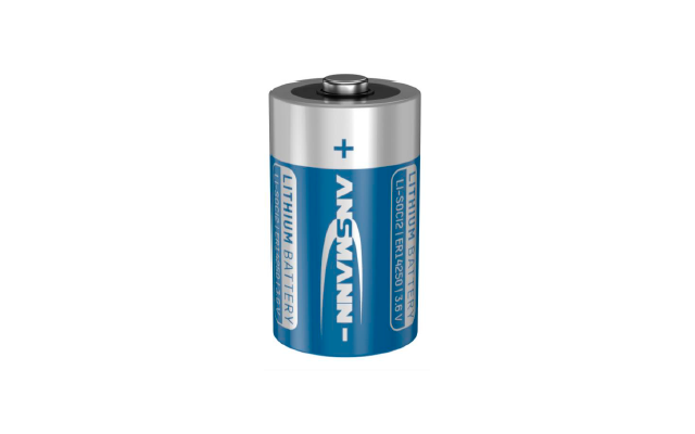 Ansmann lithium-thionylchloride batterij ER14250 / 1/2AA