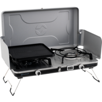 Outwell gasfornuis Merapi Pro Duo Deluxe met 2 kookplaten / 6000 W
