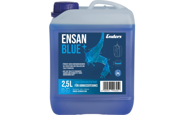 Enders Ensan Blue+ Sanitärflüssigkeit für Abwassertank 2,5 Liter