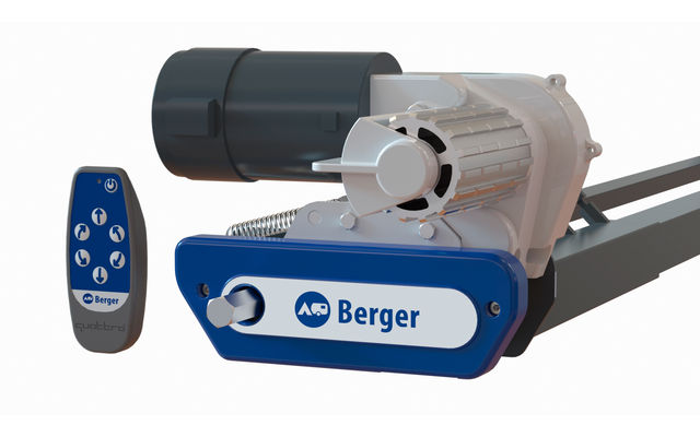 Berger Titanium mover / manoeuvreerhulp (ook voor tandemasser)