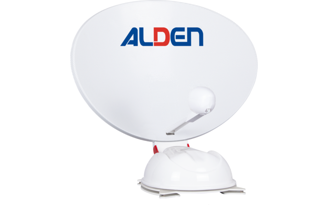 Alden AS4 80 SKEW / GPS Ultrawhite including A.I.O SMART 19 fully automatic satellite system