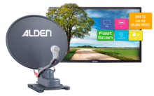 356460 - Alden Onelight HD vollautomatische Satellitenanlage Platinium inkl. Ultrawide LED TV