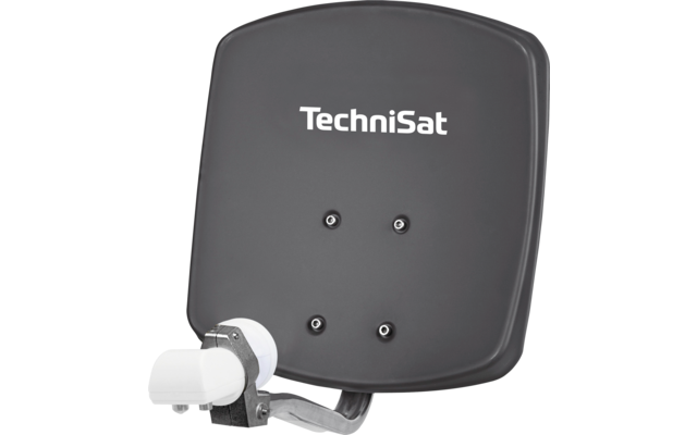 TechniSat Digidish 33 Antena Satélite Digital con LNB Doble Universal 33 cm Gris
