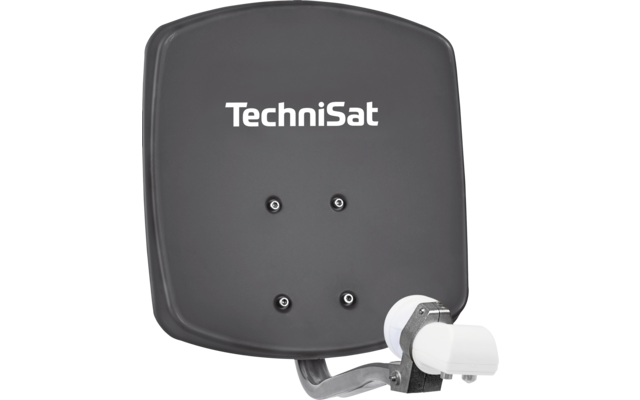 TechniSat Digidish 33 Antena Satélite Digital con LNB Doble Universal 33 cm Gris