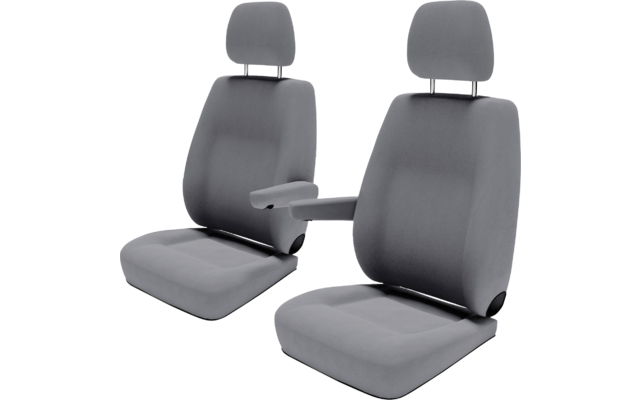 Drive Dressy housse de siège set Renault Trafic/Opel Vivaro B/Nissan NV300 (à partir de 2019) housse de siège set sièges avant