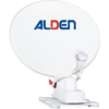 Alden Onelight 65 HD Blanc Système satellite entièrement automatique, y compris A.I.O. Smart TV avec commande d'antenne intégrée 24 pouces