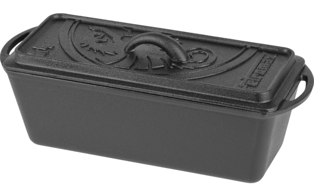 Produktbild Petromax K4 Gusseisen Kastenform mit Deckel 1