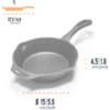Pequeña imagen del producto Sart&eacute;n de hierro fundido con mango Petromax 1