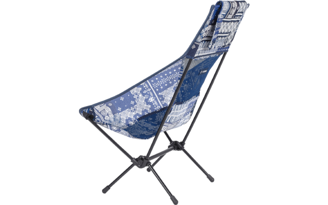 Silla de camping Helinox Chair Two Blue Bandana