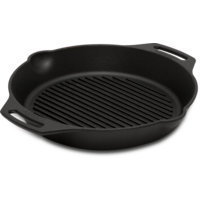 Petromax GP30h Gusseisen Grill-Feuerpfanne mit zwei Henkeln 30 cm