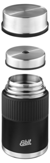 Esbit Sculptor Edelstahl Food-Thermobehälter 1L - schwarz 