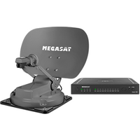 Megasat Caravanman Kompakt 3 Graphit Single-LNB Sat Anlage inkl. Bluetooth Modul