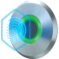 Thitronik CampLock Fingerprint - Cerradura de huella dactilar para cierre centralizado Hartal