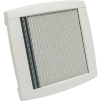 MPK VisionStar M Lanterneau caravane 400 x 400 mm sans aération permanente blanc pour épaisseur de toit 25-60 mm