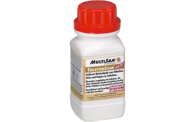 MultiMan ToiletClean+ 40 P Toilet Cleaner Powder 100 g