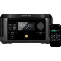 EcoFlow River Mini Wireless Tragbare Powerstation 210 Wh 300 W