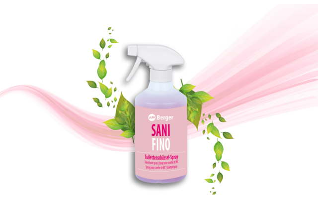 Produktbild Berger Sanifino Toilettensch&uuml;ssel-Spray, 500 ml 1